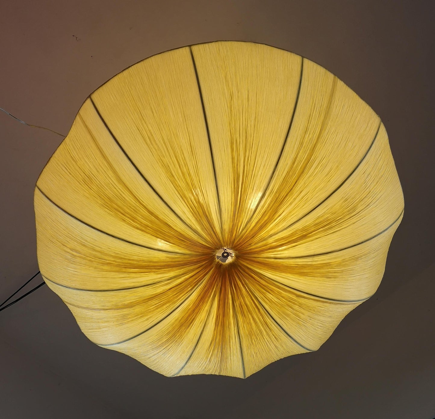 Silk Over Metal Living Room Chandelier