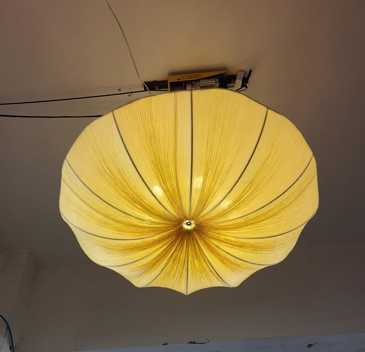 Silk Over Metal Living Room Chandelier