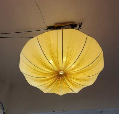 Silk Over Metal Living Room Chandelier