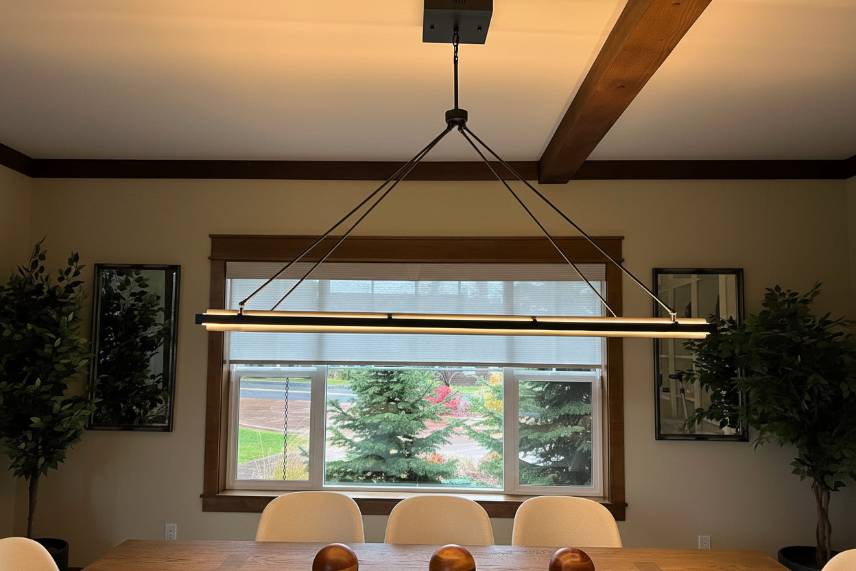 Perezin Rectangular Chandelier 48"/62"