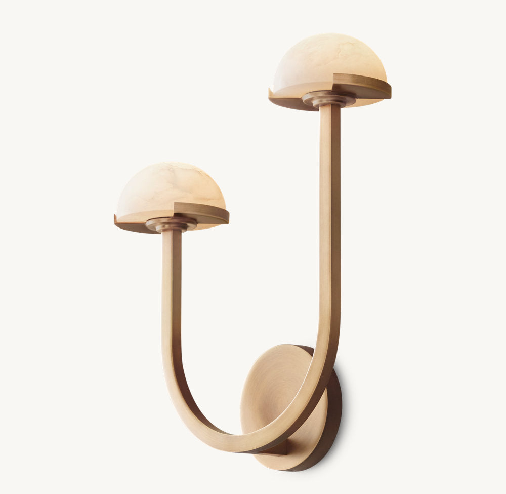Pedra Double Sconce - Left