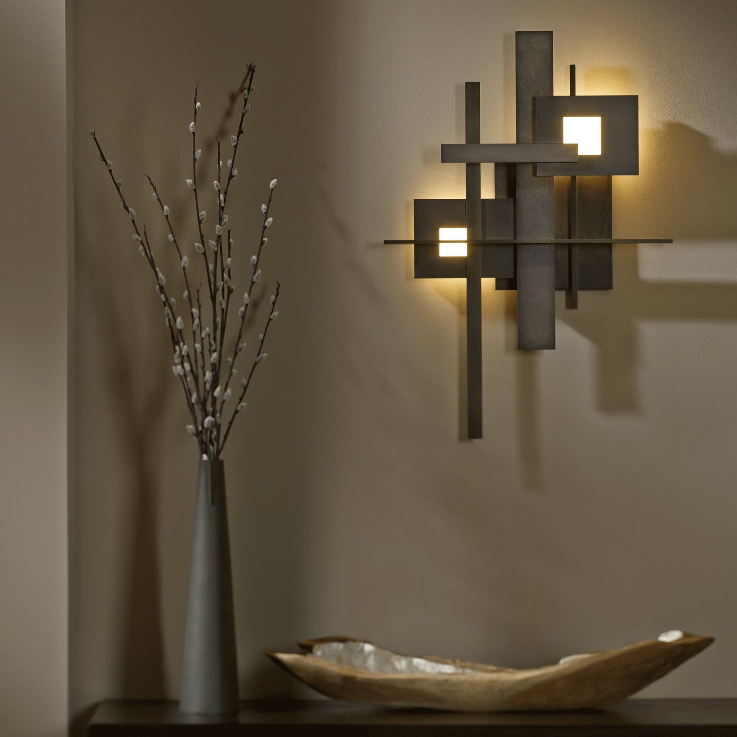 Planar LED Sconce LED in Dark Smoke