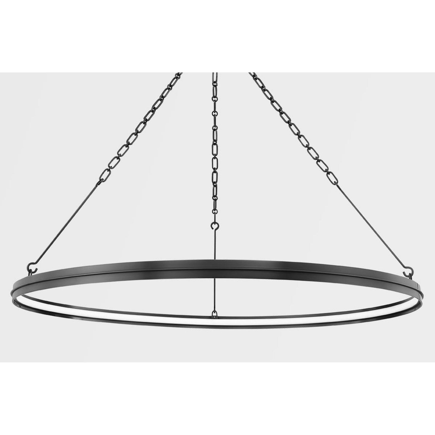 Rosendale 1-Light Chandelier in Polished Nickel 28L x 28W x 2.25H