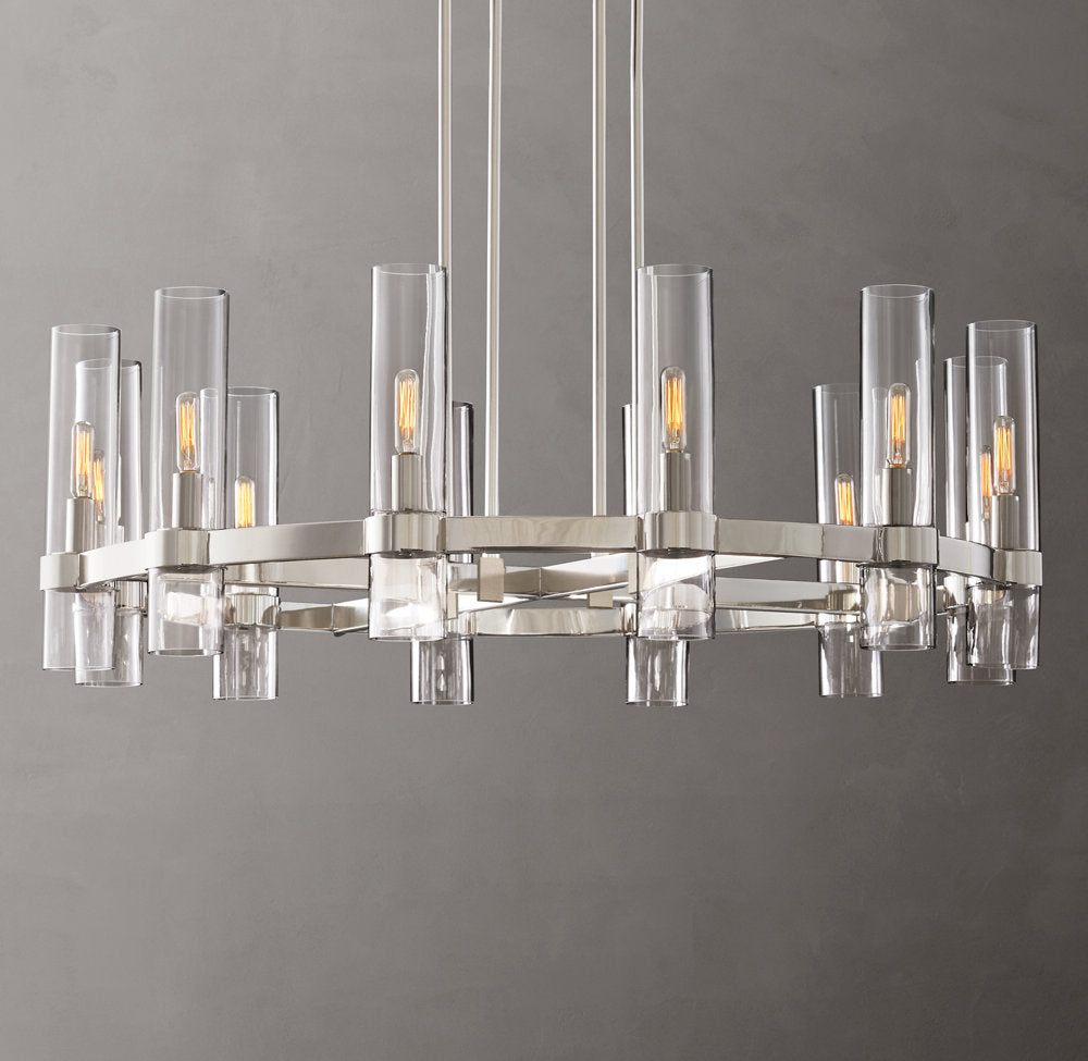 Ravelle Round Chandelier 36"