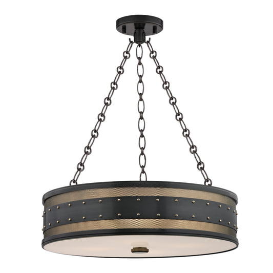 Gaines 4-Light Chandelier in Aged Old Bronze 22L x 22W x 5.75H