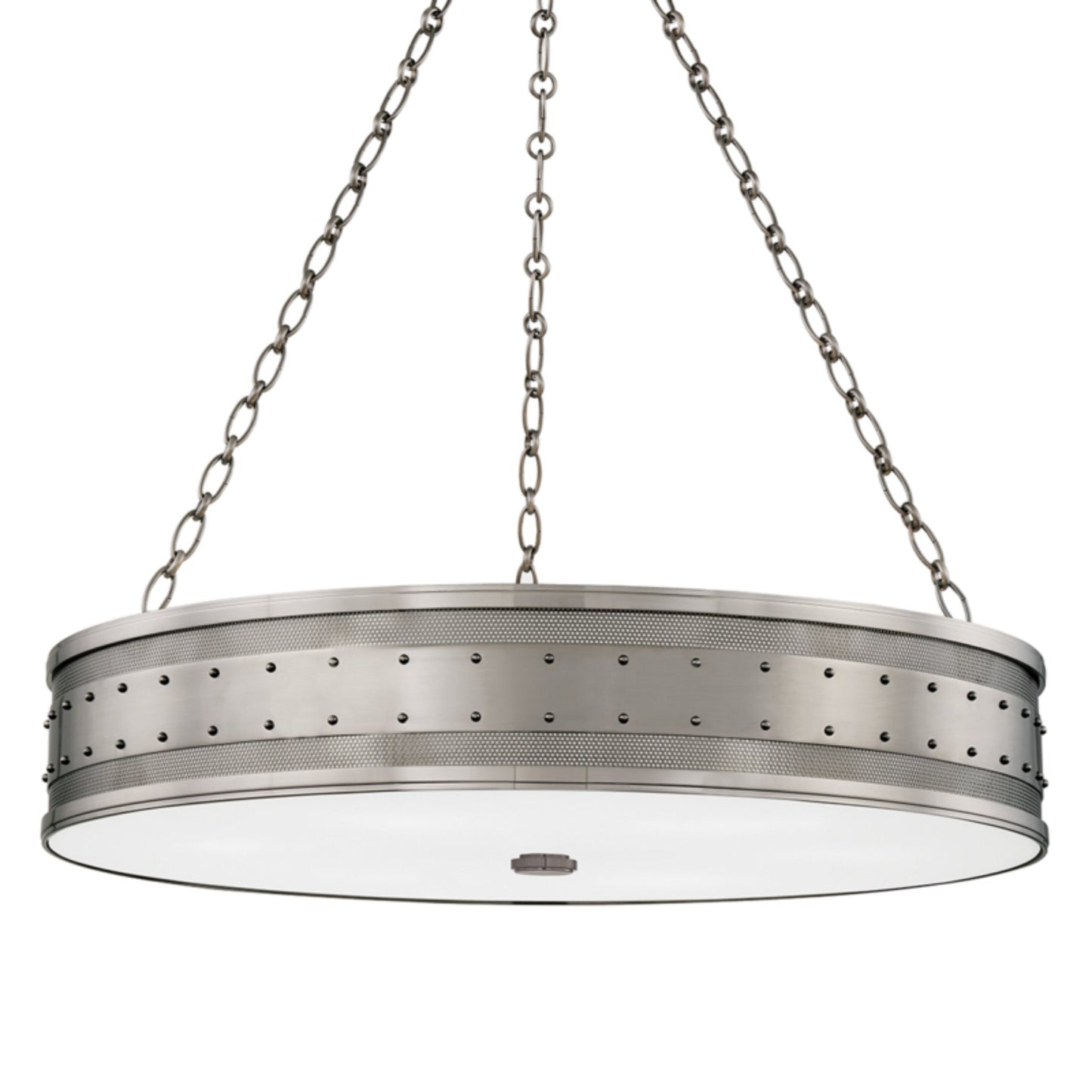 Gaines 6-Light Chandelier in Historic Nickel 30L x 30W x 7H