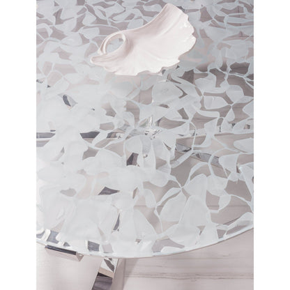Artistica Home Signature Designs Snowscape Round Cocktail Table Clearance