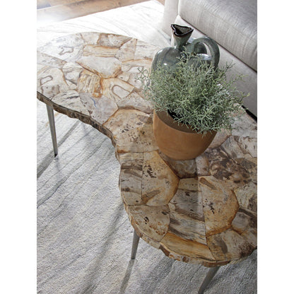 Artistica Home Signature Designs Caldera Kidney Cocktail Table