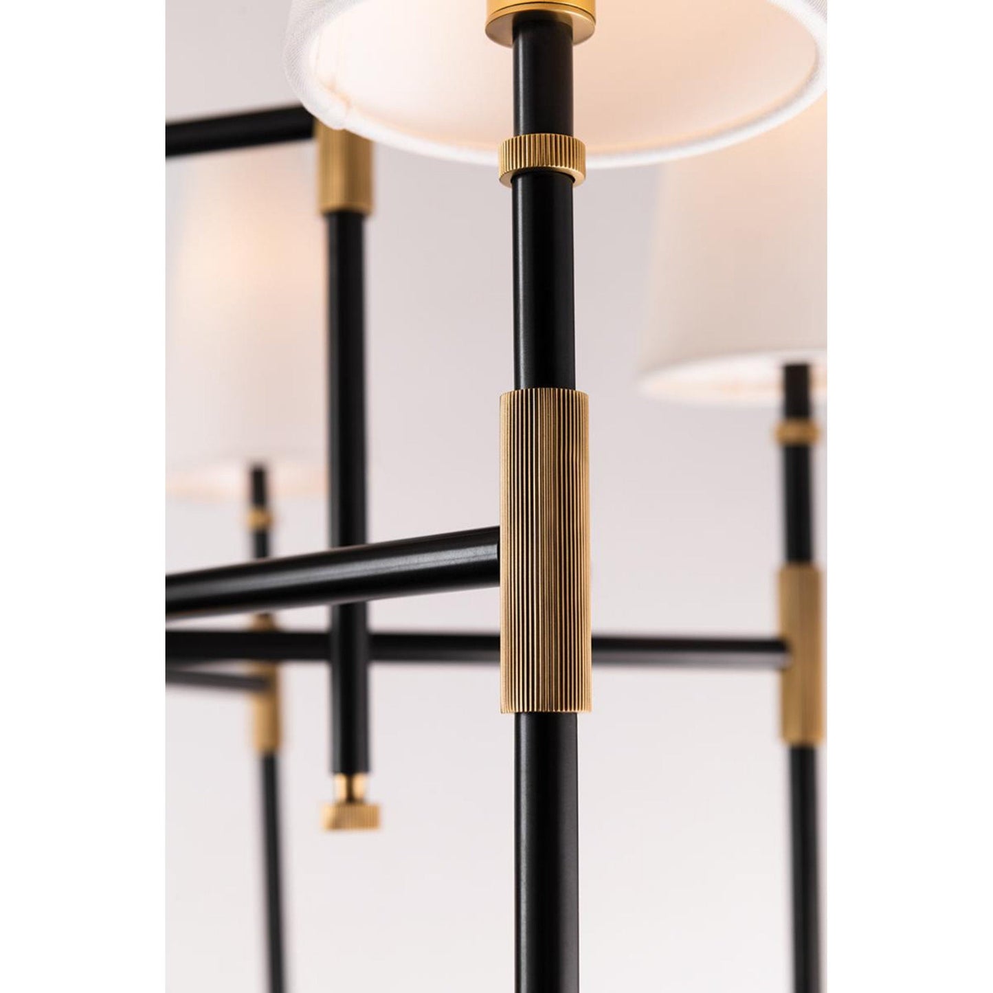 Bowery 6-Light Chandelier in Aged Old Bronze 28L x 28W x 24.5H
