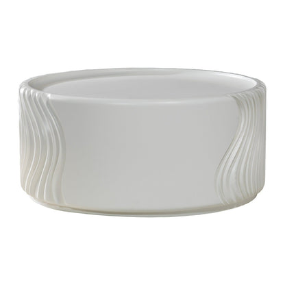 Artistica Home Signature Designs Volante Round Drum Cocktail Table