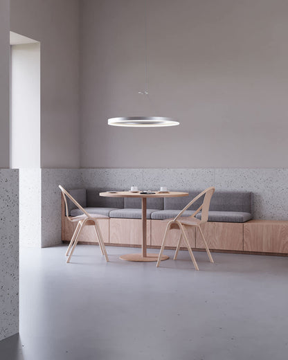 Corona 32" LED Pendant with Frosted Shade
