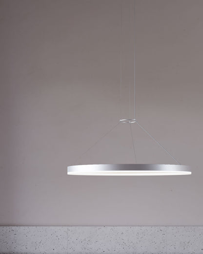 Corona 32" LED Pendant with Frosted Shade