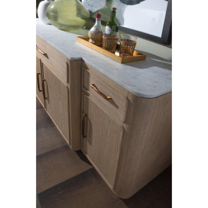 Artistica Home Simpatico Buffet With Marble Top