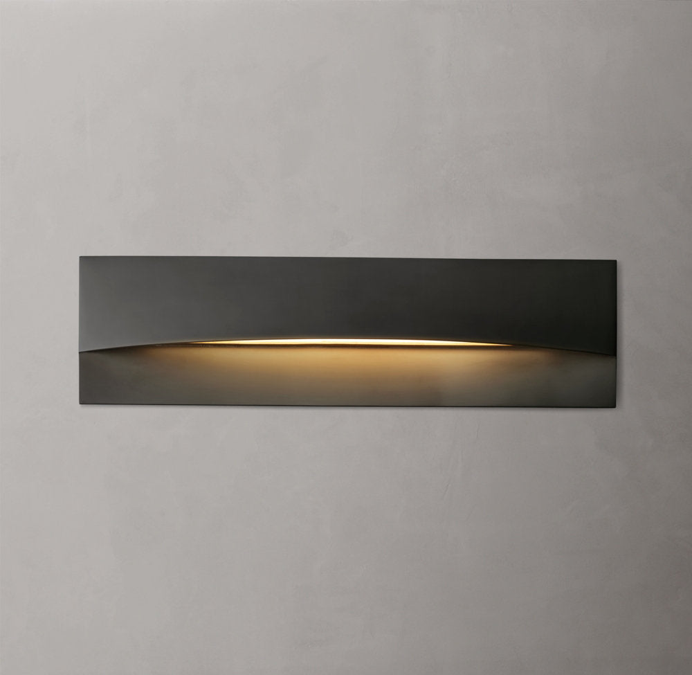 Taza Wide Rectangular Wall Sconce