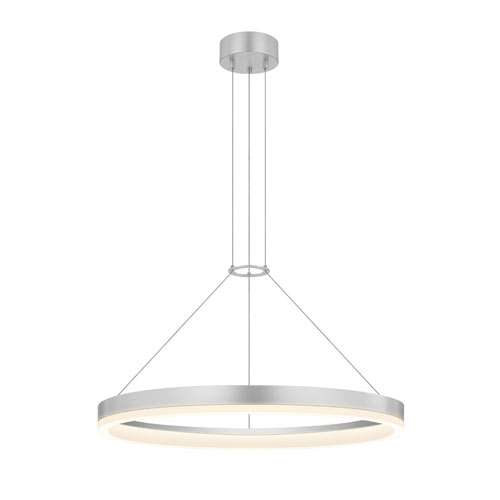 Corona 24" LED Pendant with Frosted Shade