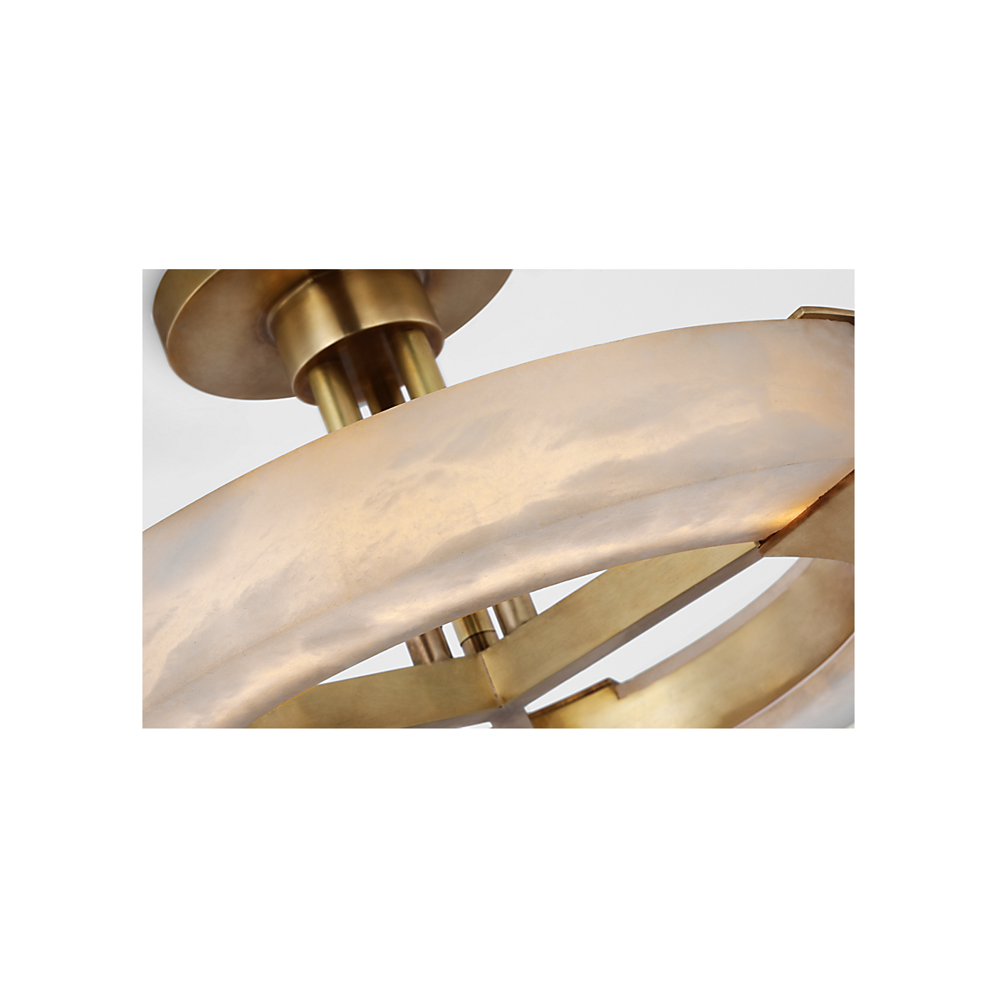 Covet Medium Ring Semi-Flush Mount