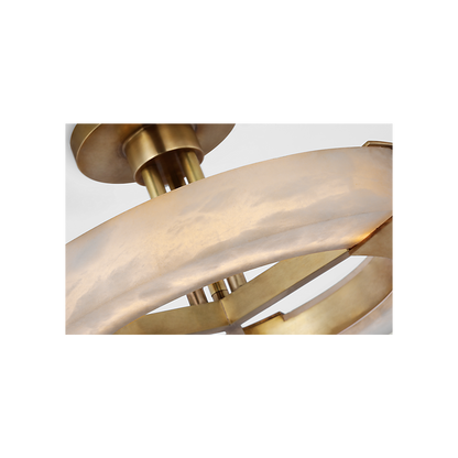 Covet Medium Ring Semi-Flush Mount
