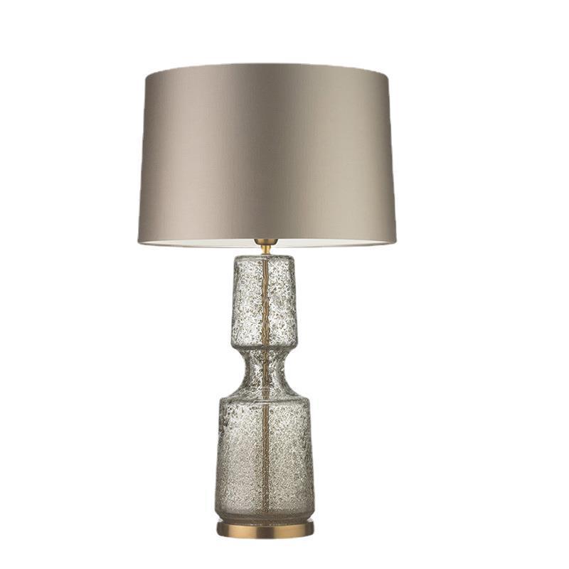 Simple Glass Art Table Lamp Creative Lighting for Bedroom & Living Room