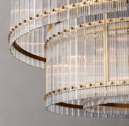 San Marcos Dual-Level Round Chandelier 60"