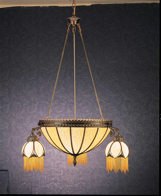 6 Light Down Lighting Chandelier from the Nostalgia Classics Collection