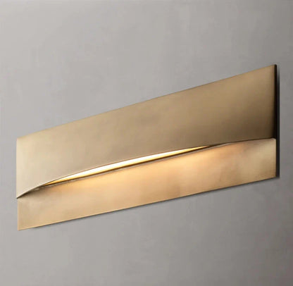 Taza Wide Rectangular Wall Sconce