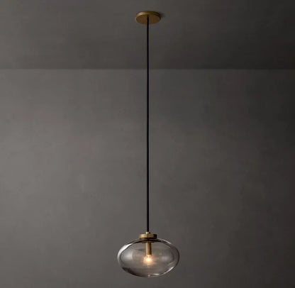 Cabrette Clear Glass Pendant