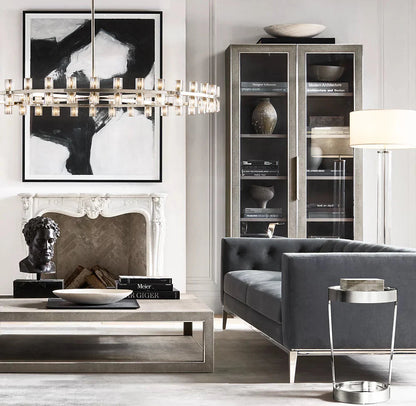 Arcachons Circular LED Chandelier 48"
