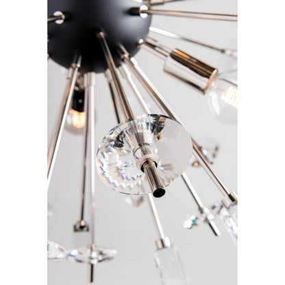 Liberty 18-Light Chandelier in Aged Brass 60L x 60W x 60H