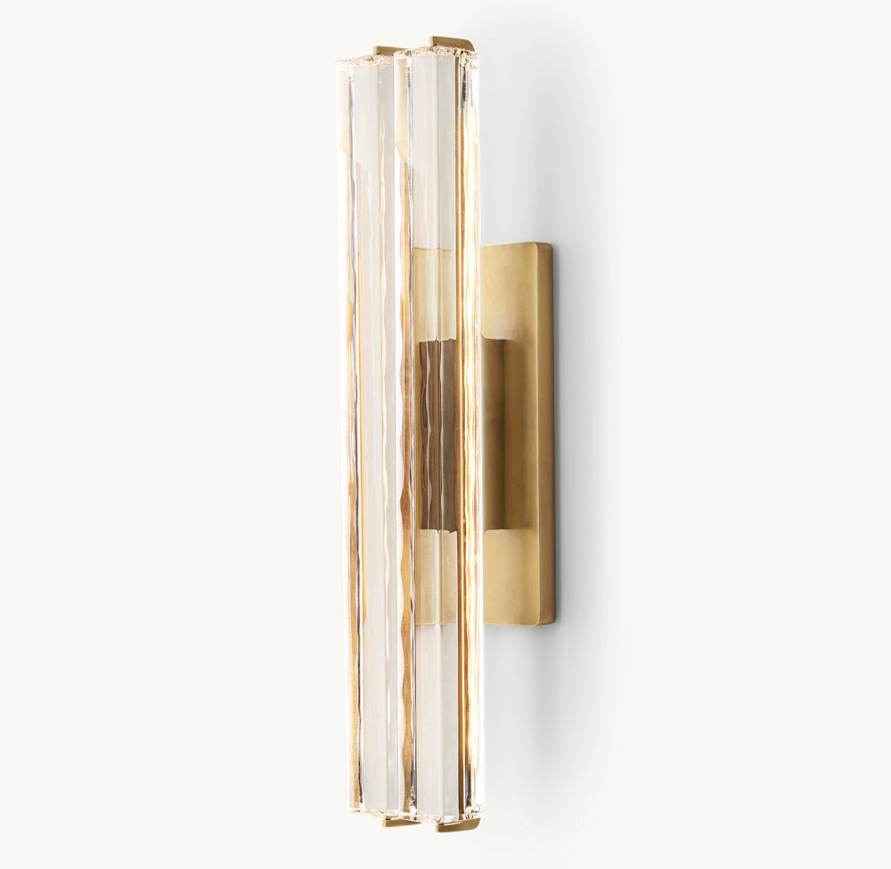 Audubon Crystal Twin Wall Sconce
