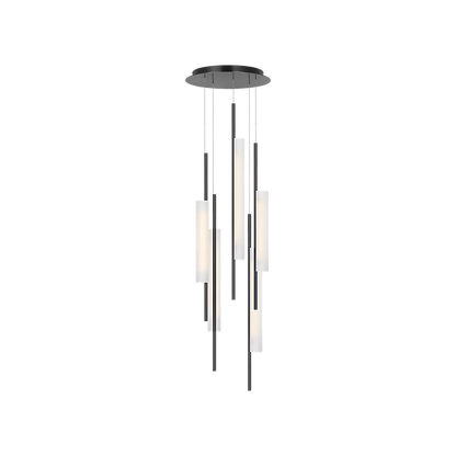 Windchime 17" 5 Light Chandelier