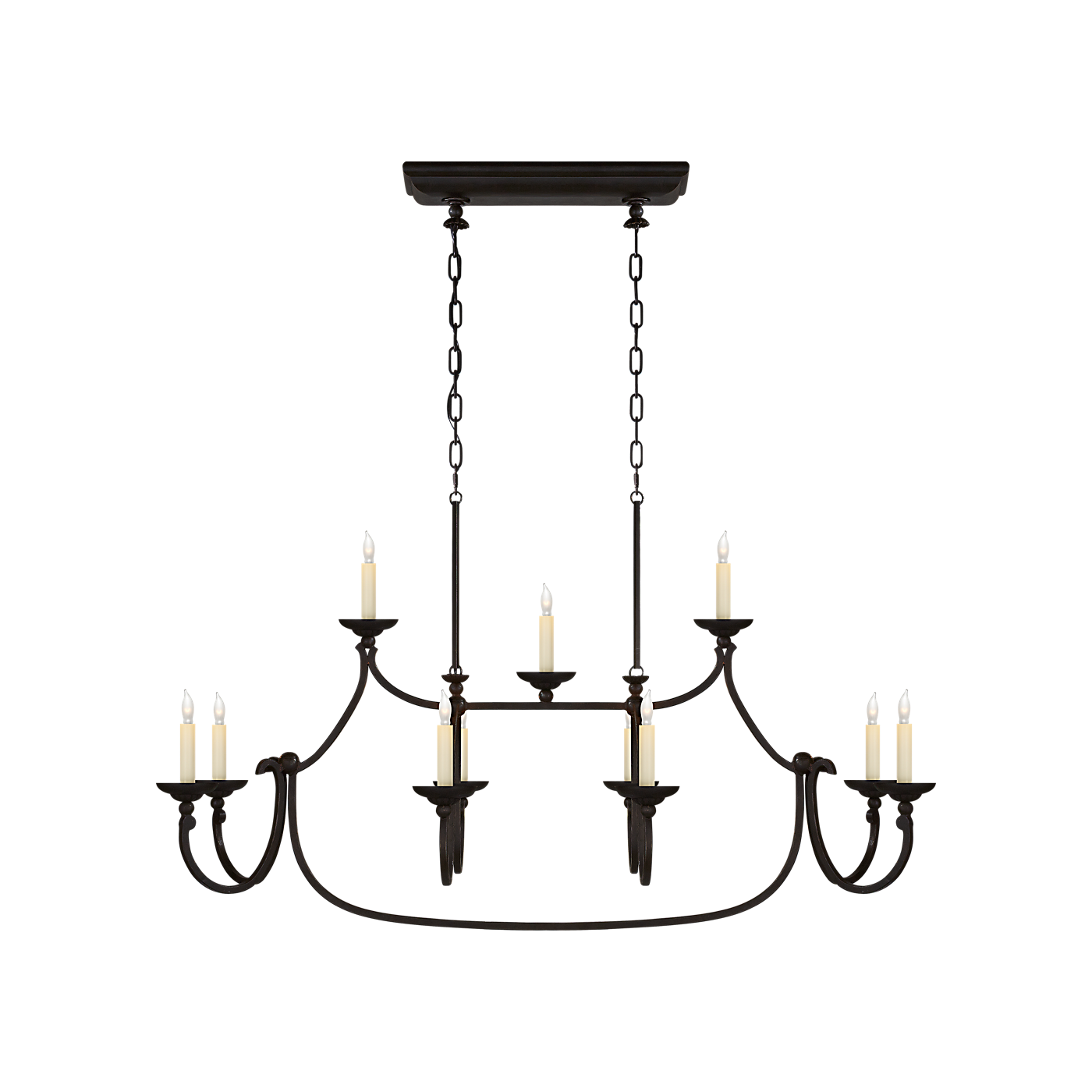 Flemish Large Linear Pendant