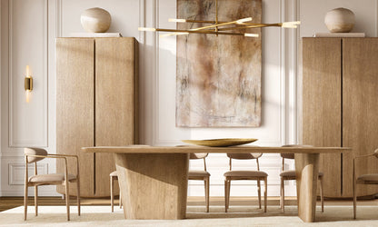 Rousseau 8-Light Mobile Etched Rod Chandelier