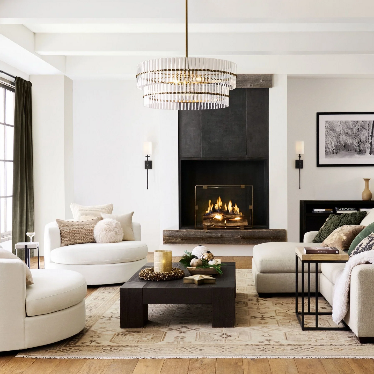 Malloré Crystal Round Chandelier