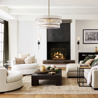 Malloré Crystal Round Chandelier