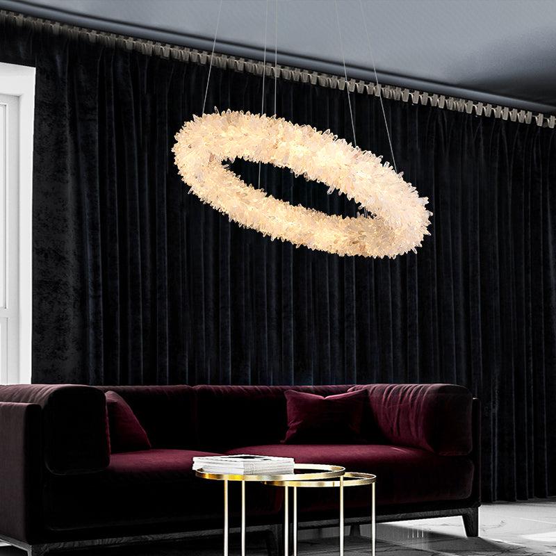 Rocast Crystal Round Modern Chandelier