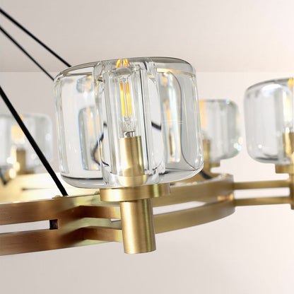 Sebendor Round Chandelier 48"