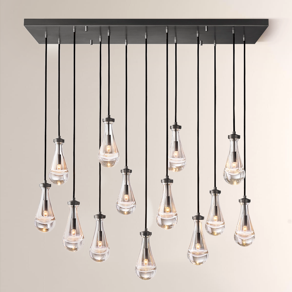 Raindors Rectangular Chandelier 54"