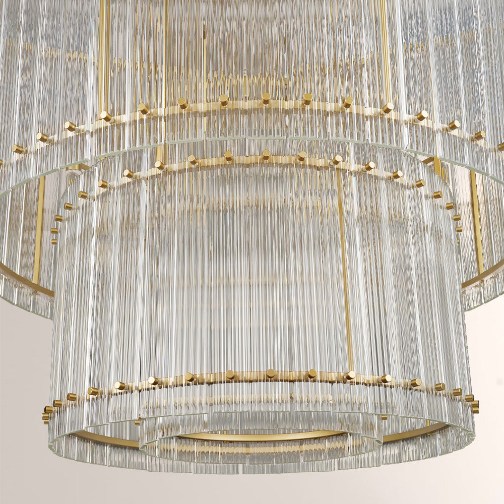 San Marco Two-tier Luxury Round Chandelier 37"