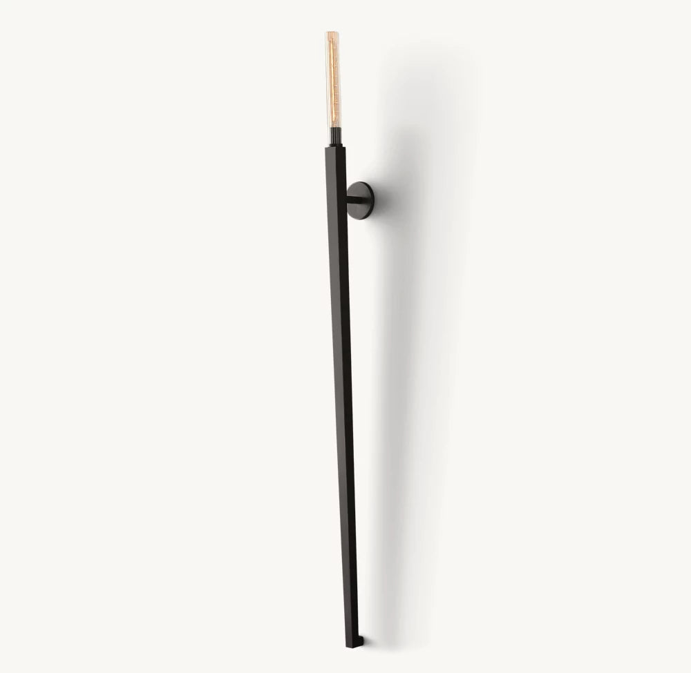 Cannele Torch Sconce