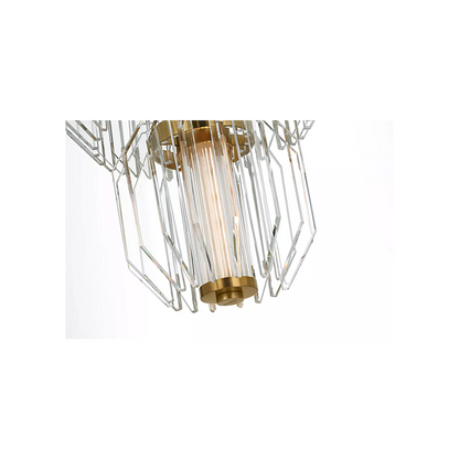 Killarney 19" Layered Entry Chandelier
