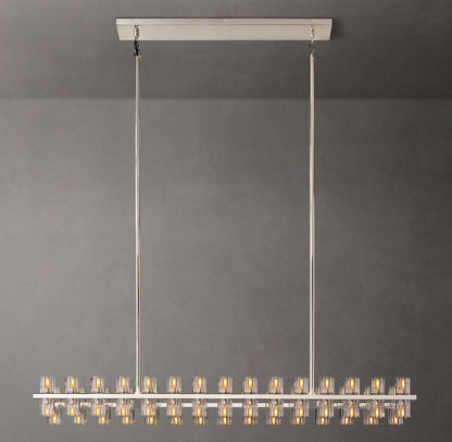 Arcachon LED Rectangular Chandelier 54"