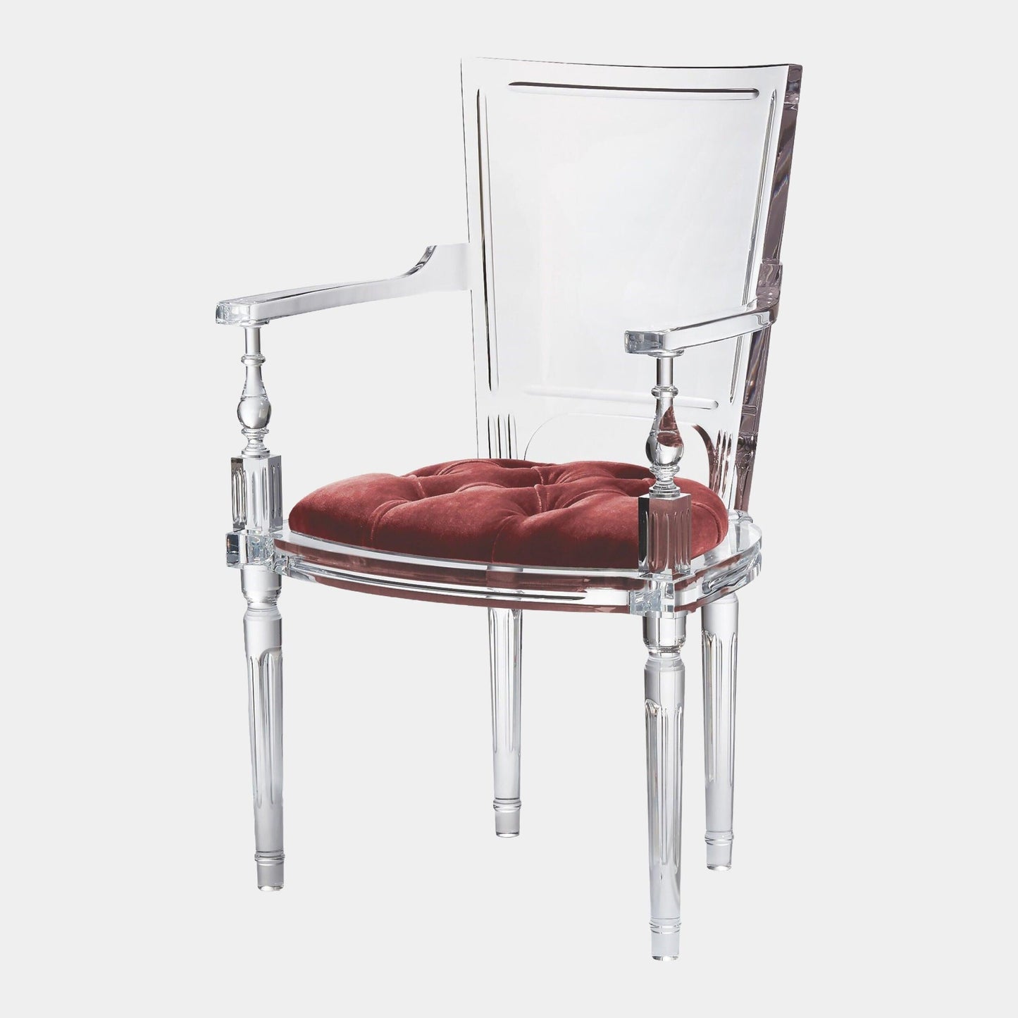 Global Views Marilyn Acrylic Arm Chair