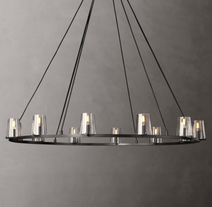 Pauillac Round Chandelier 60"