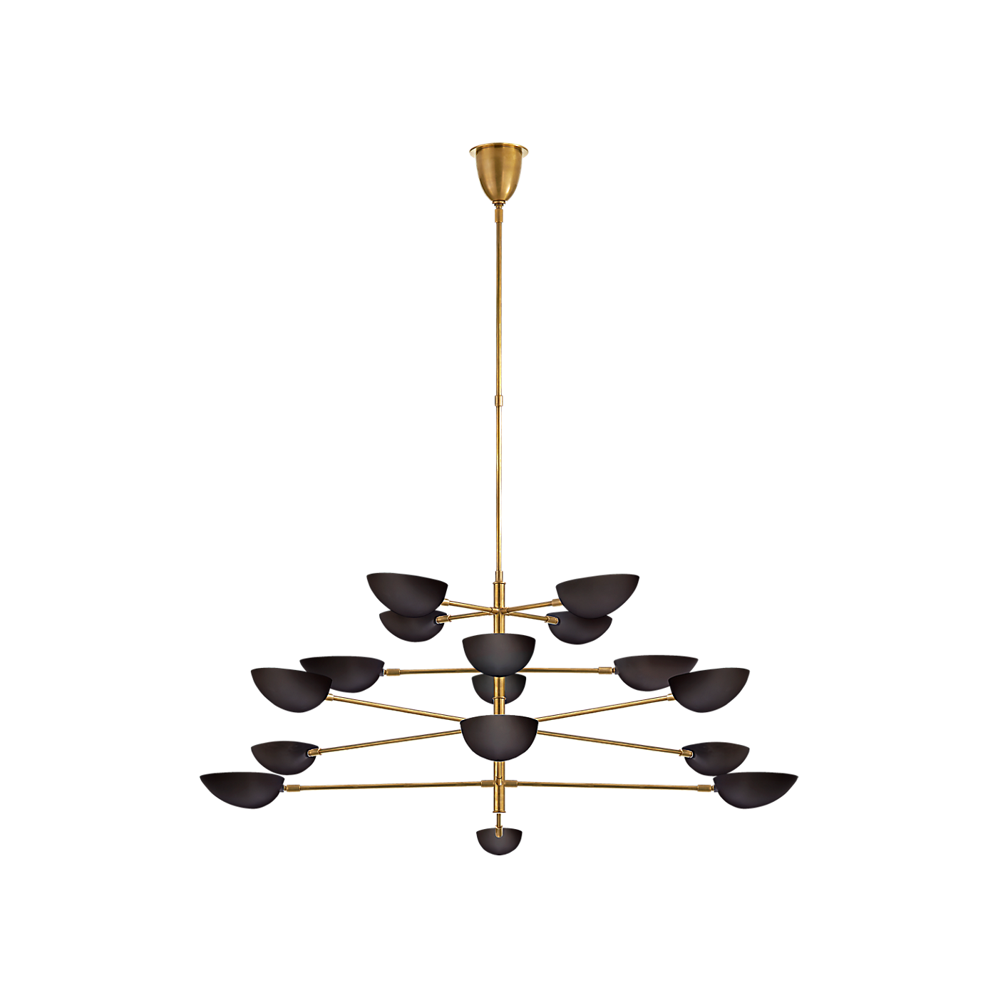 Graphic Grande Four-Tier Chandelier
