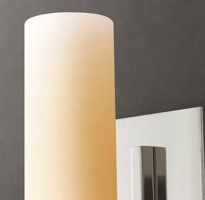 Ravelles Milk Glass Wall Sconce