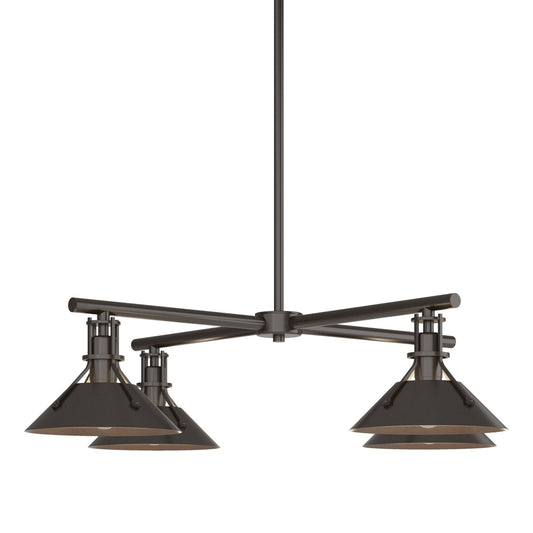 Henry Outdoor 4-Light Pendant 4-Light in Coastal Oil Rubbed Bronze