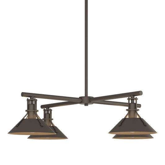 Henry Outdoor 4-Light Pendant 4-Light in Coastal Dark Smoke