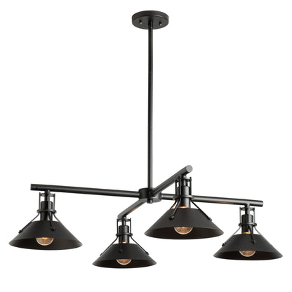 Henry Outdoor 4-Light Pendant 4-Light in Coastal Black
