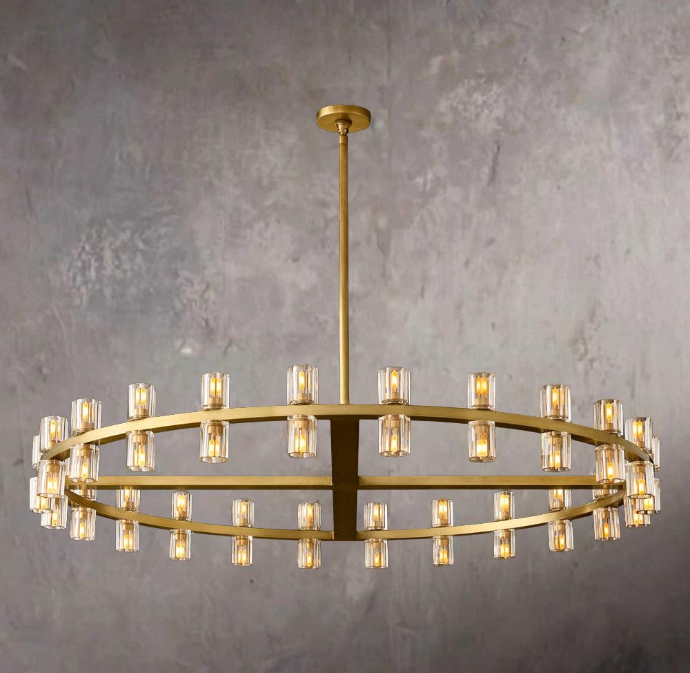 Arcachons Circular LED Chandelier 48"