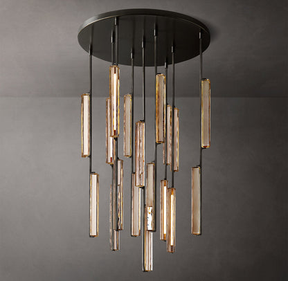 Audubon Crystal Round Chandelier 40"